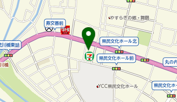 セブンイレブン 甲府寿町店の地図画像