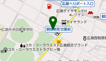 セブンイレブン 広島観音新町店の地図画像