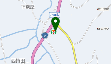 セブンイレブン 御所小殿店の地図画像