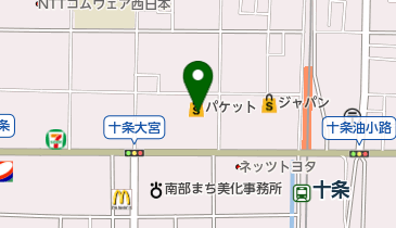 セブン銀行 パケット 十条店 共同出張所の地図画像