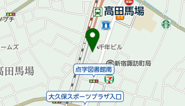 セブンイレブン 高田馬場南口店の地図画像