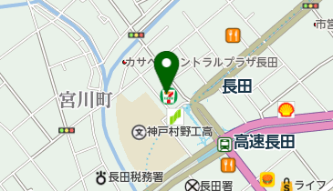 セブンイレブン 神戸長田神社前店の地図画像