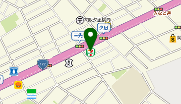 セブンイレブン 大阪三先1丁目店の地図画像