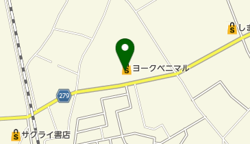 セブン銀行 ヨークベニマル 羽鳥東店 共同出張所の地図画像