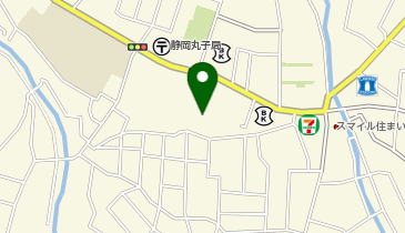 セブン銀行 しずてつストア 丸子店 共同出張所の地図画像