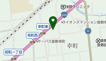 セブンイレブン 倉敷幸町店の地図画像