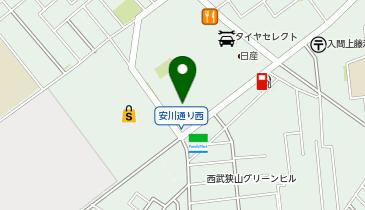 セブン銀行 ヨークマート 入間店 共同出張所の地図画像