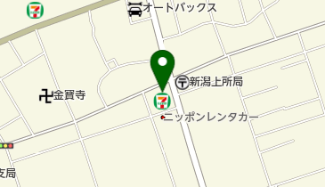 セブンイレブン 新潟上所店の地図画像