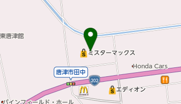 セブン銀行 ミスターマックス 唐津店 共同出張所の地図画像