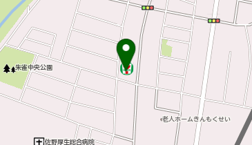 セブンイレブン 佐野朱雀町店の地図画像