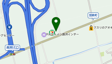 セブンイレブン 長浜加納町店の地図画像