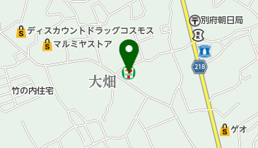 セブンイレブン 別府大畑店の地図画像