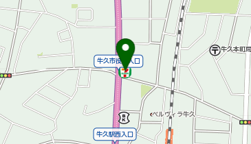 ゼンリン地図　牛久市 全日食チェーン おっ母さん茨城牛久中央店」(牛久市-その他
