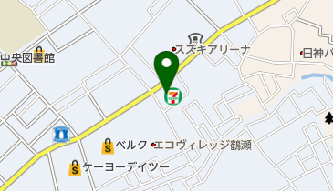 セブンイレブン 三芳藤久保東店の地図画像