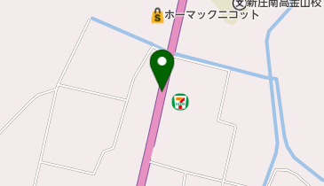 セブンイレブン 山形金山町店の地図画像