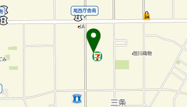 セブンイレブン 一宮三条店の地図画像