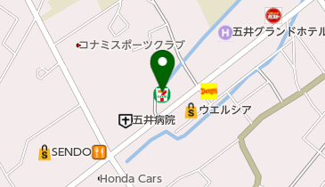 セブンイレブン 五井高場店の地図画像
