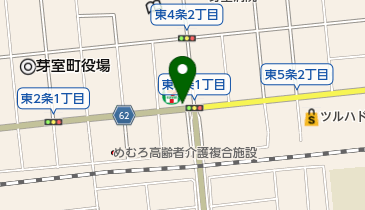 セブンイレブン 芽室東4条2丁目店の地図画像