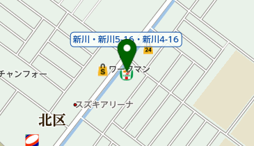 セブンイレブン 札幌新川4条店の地図画像