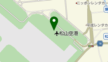 セブン銀行 松山空港 共同出張所の地図画像