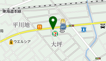 セブンイレブン 清水大坪2丁目店の地図画像