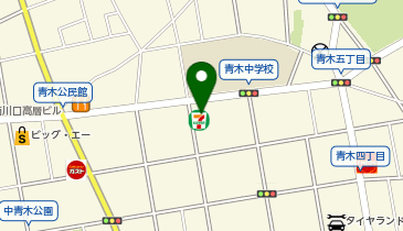 セブンイレブン 川口青木中学校前店の地図画像