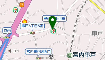 セブンイレブン 廿日市串戸4丁目店の地図画像