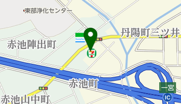 セブンイレブン 一宮丹陽町西店の地図画像