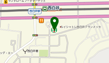 セブンイレブン 西白井駅前店の地図画像