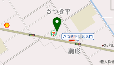 セブンイレブン 三郷駒形店の地図画像