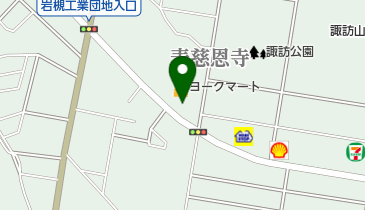 セブン銀行 ヨーク ヨークフーズ東岩槻店 共同出張所の地図画像