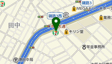 セブンイレブン 大阪夕凪1丁目店の地図画像