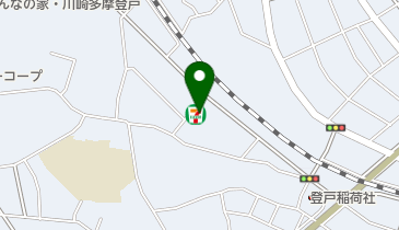 セブンイレブン 川崎登戸西店の地図画像