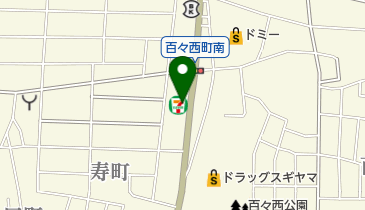 セブンイレブン 岡崎寿町店の地図画像