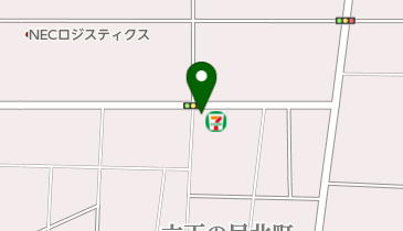 セブンイレブン 仙台六丁の目北町店の地図画像