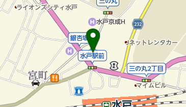 セブンイレブン 水戸駅北口店の地図画像