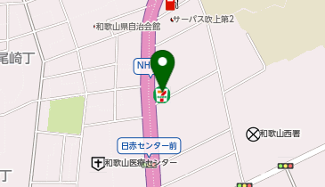 セブンイレブン 和歌山吹上店の地図画像