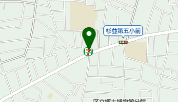 セブンイレブン 杉並天沼通り店の地図画像