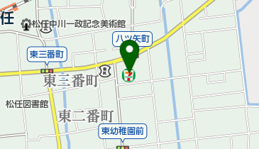 セブンイレブン 白山八ツ矢町店の地図画像