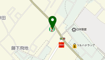 セブンイレブン 東金西野店の地図画像