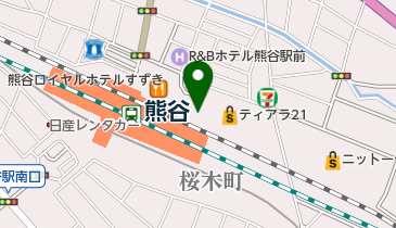 セブン銀行 アズ熊谷 共同出張所の地図画像