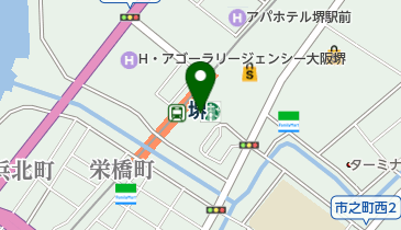 セブン銀行 南海堺駅ビル 共同出張所の地図画像