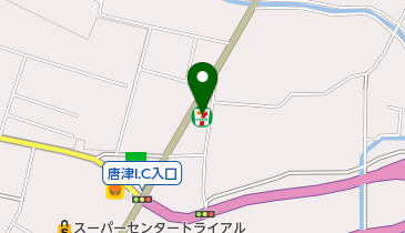 セブンイレブン 唐津中原店の地図画像