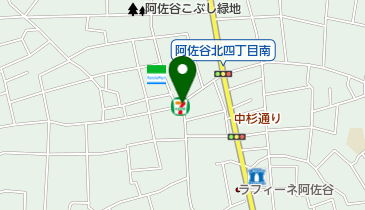 セブンイレブン 杉並阿佐谷北1丁目店の地図画像