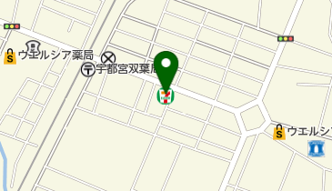セブンイレブン 宇都宮双葉店の地図画像