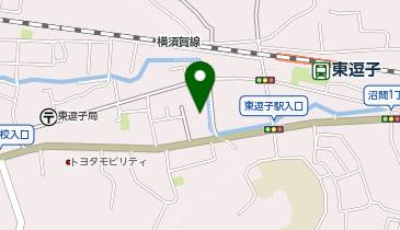 セブン銀行 ヨークマート 東逗子店 共同出張所の地図画像