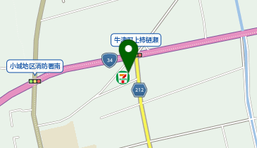 セブンイレブン 小城牛津店の地図画像