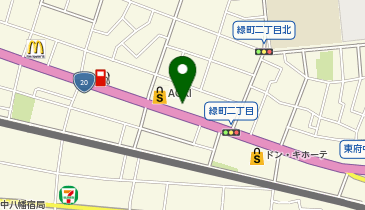 セブンイレブン 府中緑町2丁目店の地図画像