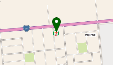 セブンイレブン 芽室西5条店の地図画像