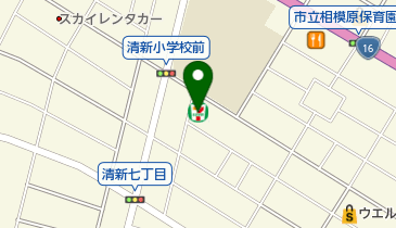セブンイレブン 相模原清新7丁目店の地図画像